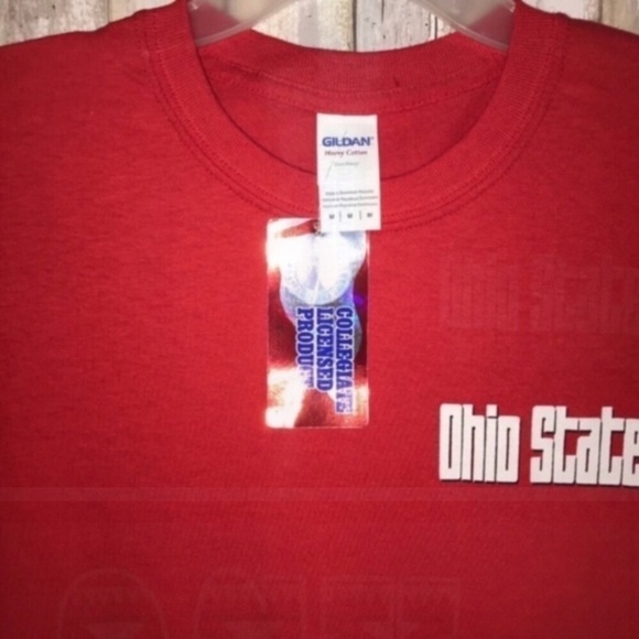 NWT Ohio State Buckeyes Red Tee Women’s Medium - Picture 4 of 5